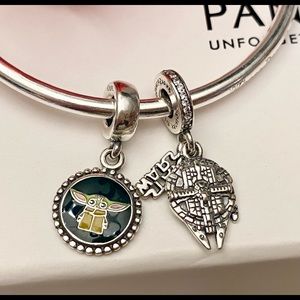 Pandora Star Wars set of two charms